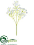 Silk Plants Direct Gypsophila Spray - White - Pack of 48