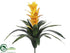 Silk Plants Direct Guzmania Plant - Yellow Two Tone - Pack of 6