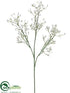 Silk Plants Direct Gypsophila Spray - White - Pack of 12