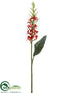 Silk Plants Direct Ginger Flower Spray - Red - Pack of 6