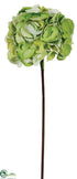 Silk Plants Direct Hydrangea Spray - Green Two Tone - Pack of 12