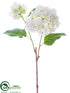 Silk Plants Direct Hydrangea Spray - Gray - Pack of 12