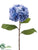Silk Plants Direct Hydrangea Spray - Blue Gray - Pack of 12