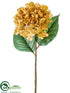 Silk Plants Direct Hydrangea Spray - Tan - Pack of 12