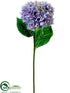 Silk Plants Direct Hydrangea Spray - Lavender - Pack of 12