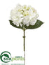 Silk Plants Direct Hydrangea Spray - Cream Green - Pack of 12