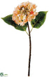 Silk Plants Direct Hydrangea Spray - Pink Peach - Pack of 12
