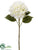 Hydrangea Spray - Ivory - Pack of 12