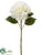 Silk Plants Direct Hydrangea Spray - Ivory - Pack of 12