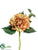 Hydrangea Spray - Orange Green - Pack of 12