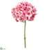 Silk Plants Direct Hydrangea Spray - Rose - Pack of 12