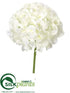 Silk Plants Direct Hydrangea Spray - White - Pack of 12