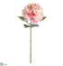 Silk Plants Direct Hydrangea Spray - Pink Cream - Pack of 12