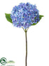 Silk Plants Direct Hydrangea Spray - Delphinium Blue - Pack of 12