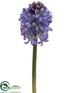 Silk Plants Direct Hyacinth Spray - Helio - Pack of 12