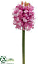 Silk Plants Direct Hyacinth Spray - Rose Pink - Pack of 12