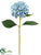 Silk Plants Direct Hydrangea Spray - Blue - Pack of 12