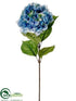 Silk Plants Direct Hydrangea Spray - Blue Green - Pack of 12