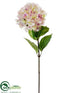 Silk Plants Direct Hydrangea Spray - Cream Lavender - Pack of 12