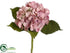 Silk Plants Direct Hydrangea Spray - Pink Antique - Pack of 12