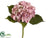 Hydrangea Spray - Pink Antique - Pack of 12