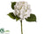 Hydrangea Spray - White - Pack of 12