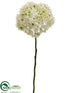 Silk Plants Direct Hydrangea Spray - Cream Green - Pack of 6