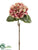 Silk Plants Direct Hydrangea Spray - Beauty Rose - Pack of 12