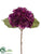 Hydrangea Spray - Purple - Pack of 12