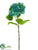 Silk Plants Direct Hydrangea Spray - Seafoam Blue - Pack of 6