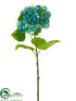 Silk Plants Direct Hydrangea Spray - Seafoam Blue - Pack of 6