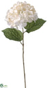 Silk Plants Direct Large Hydrangea Spray - Cream - Pack of 12