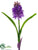 Hyacinth Spray - Purple - Pack of 12