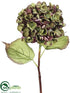 Silk Plants Direct Hydrangea Spray - Lilac Green - Pack of 12