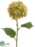 Silk Plants Direct Hydrangea Spray - Green - Pack of 12