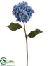 Silk Plants Direct Hydrangea Spray - Blue Lavender - Pack of 12