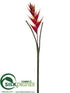 Silk Plants Direct Heliconia Spray - Red - Pack of 6