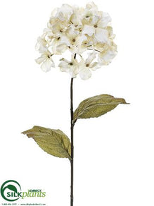 Hydrangea Spray - Beige - Pack of 12