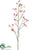Silk Plants Direct Heptacodium Spray - Rubrum - Pack of 12