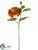 Hibiscus Spray - Rust - Pack of 12