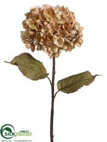 Hydrangea Spray - Tan Two Tone - Pack of 12