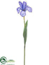 Silk Plants Direct Iris Spray - Lavender - Pack of 36