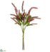 Silk Plants Direct Pieris Japonica Bundle - Burgundy - Pack of 12