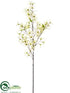 Silk Plants Direct Rain Lily Spray - Beige Green - Pack of 12