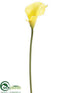 Silk Plants Direct Mini Calla Lily Spray - Yellow - Pack of 12