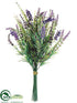 Silk Plants Direct Lavender Bundle - Purple Lavender - Pack of 12