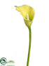 Silk Plants Direct Calla Lily Spray - Green - Pack of 12