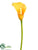 Calla Lily Spray - Yellow Two Tone - Pack of 12
