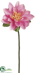 Silk Plants Direct Lotus Bloom Spray - Pink - Pack of 12