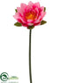 Silk Plants Direct Lotus Spray - Pink - Pack of 24